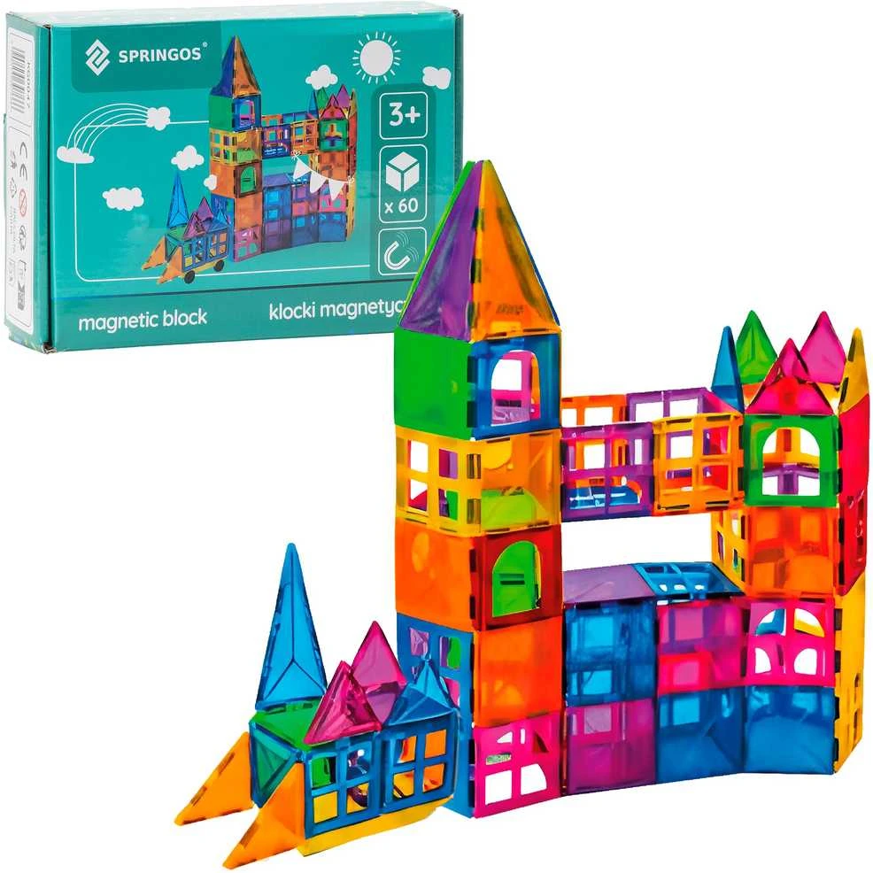 Springos Magnetinis konstruktorius 60 dalių