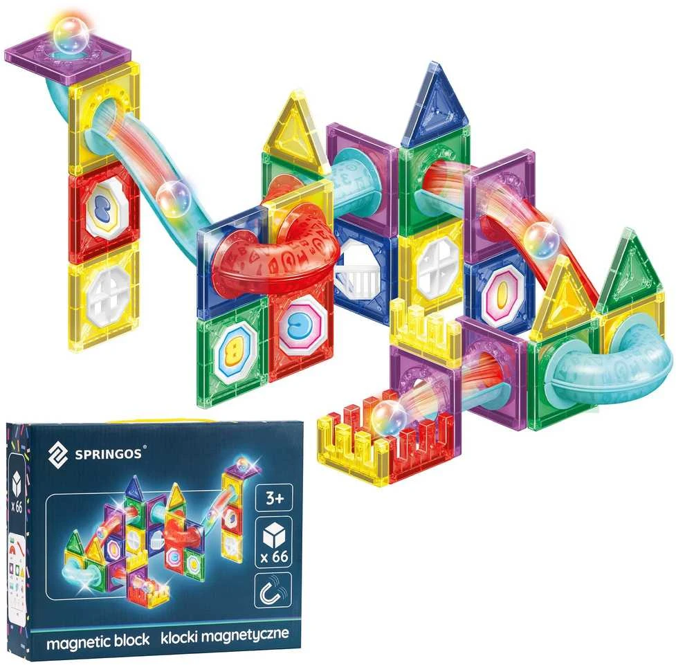 Springos Magnetinis konstruktorius 66 dalių