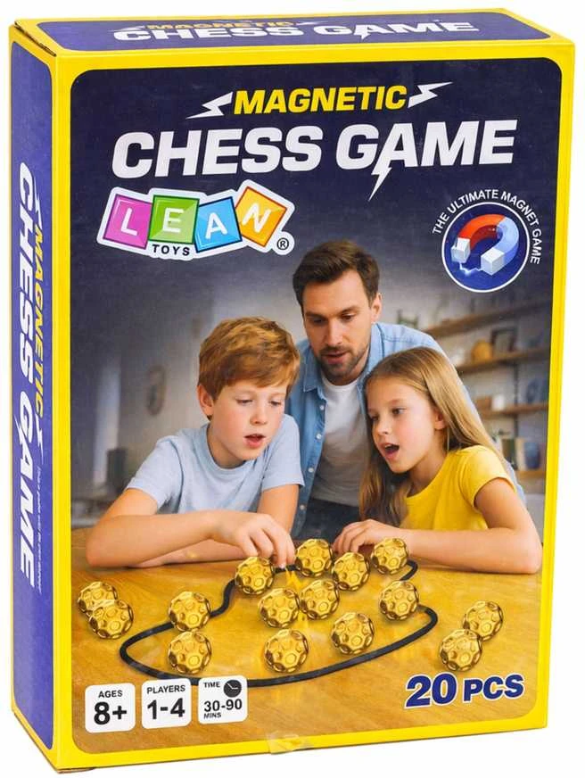 Lean Toys Magnetinis loginis žaidimas 20 dalių