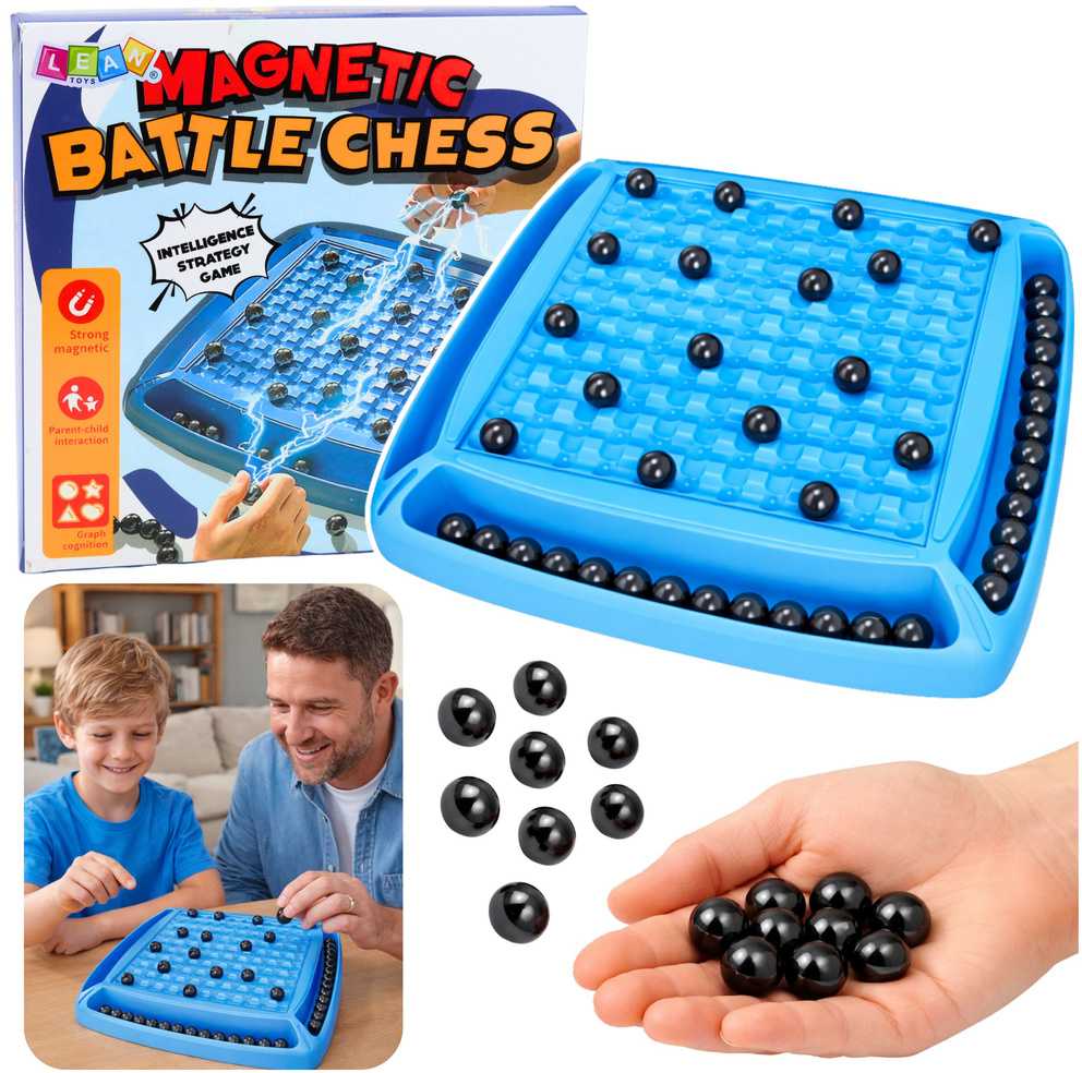 Lean Toys Magnetinis strateginis žaidimas 20 vnt.