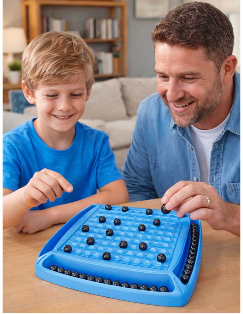Lean Toys Magnetinis strateginis žaidimas 20 vnt.