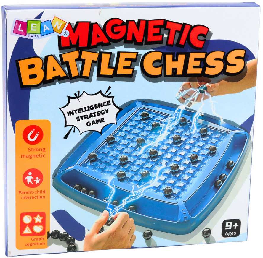 Lean Toys Magnetinis strateginis žaidimas 20 vnt.