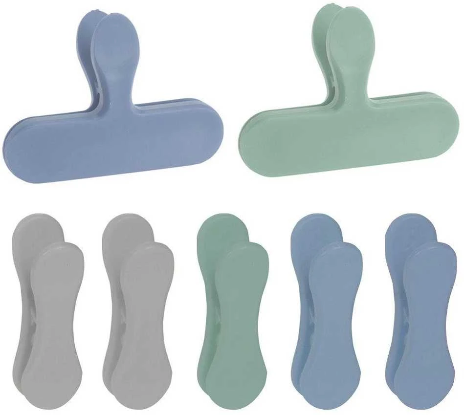 Affek Design Maišelių spaustukai 7 vnt. | Patvarus | 6.5cm ir 9cm