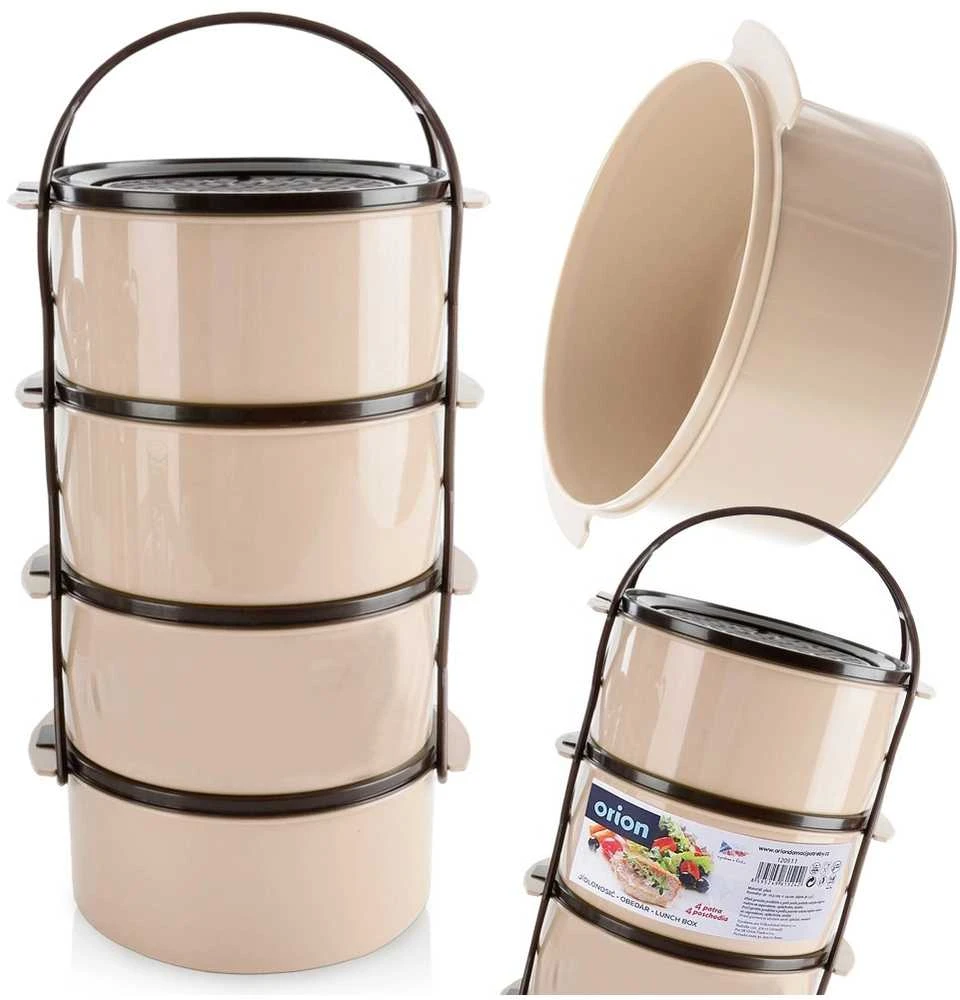 Orion Pietų dėžutė 4 lygių 4x1,5 l