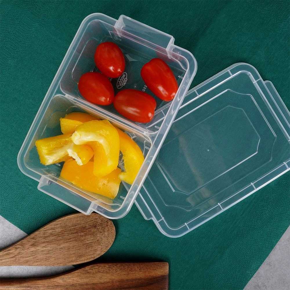Orion Maisto laikymo dėžutė 500 ml padalinta su dangčiu