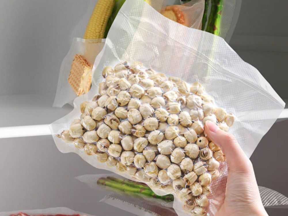 Maisto vakuumavimo aparatas su 10 maišelių, 120W