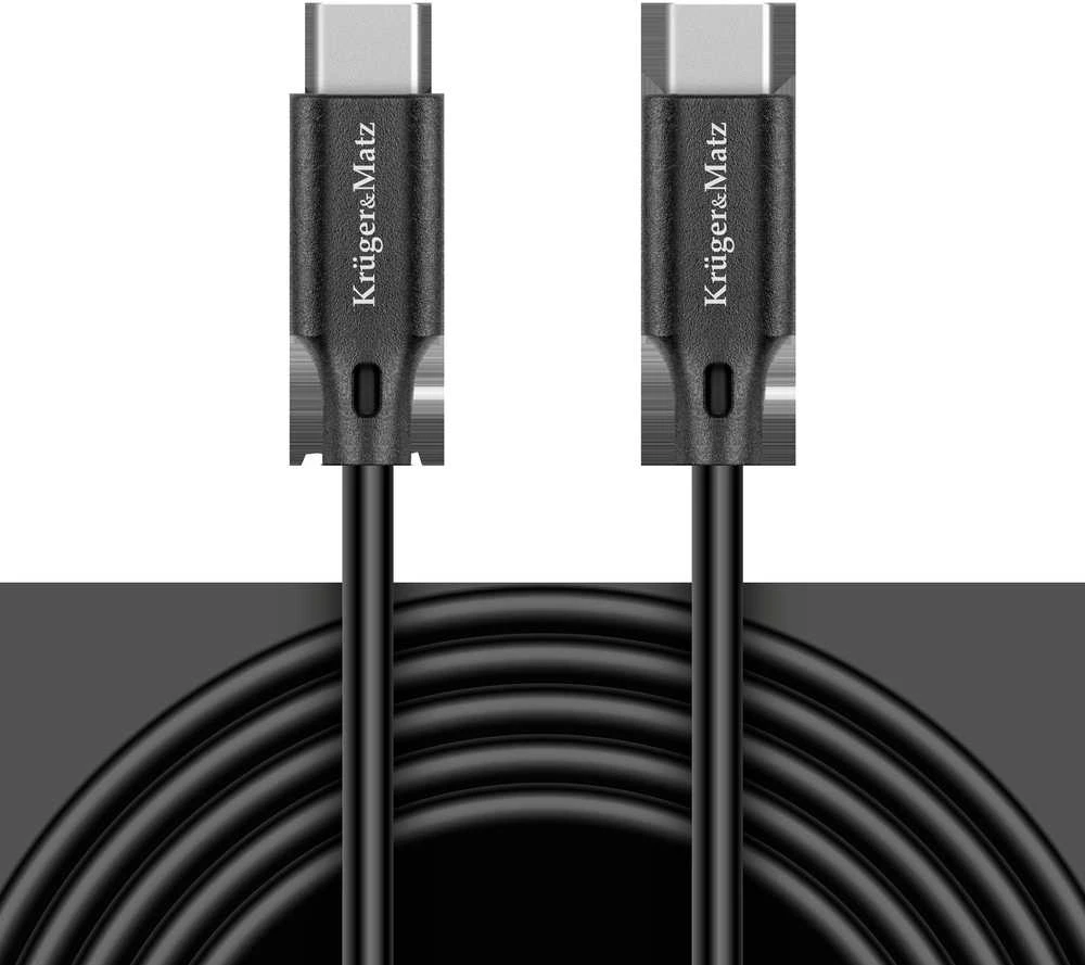 USB C - USB C kabelis 100W Kruger & Matz Basic 2.5m