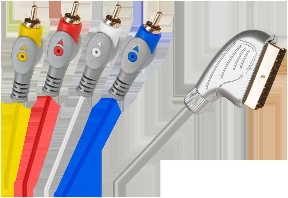 Cabletech Euro-4RCA kabelis 1.5 m ašaros