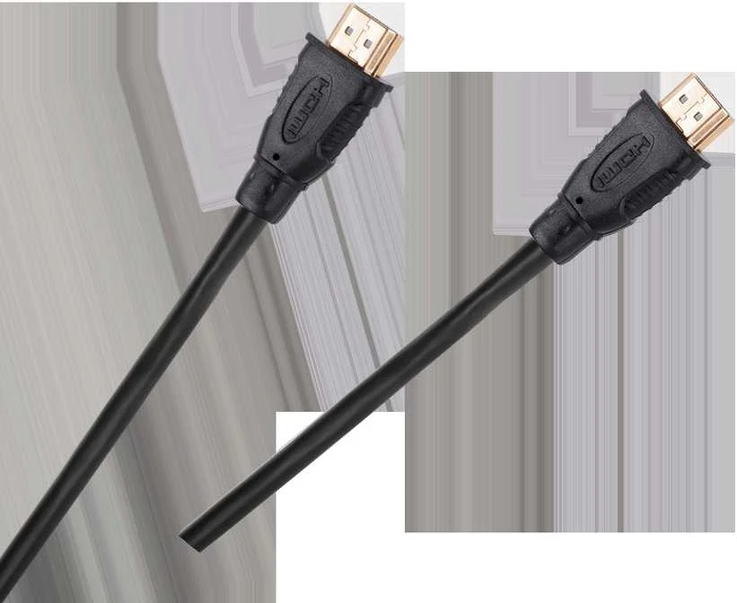 HDMI 2.1 laidas su paauksuotomis jungtimis