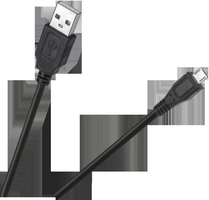 Cabletech Oem USB - micro USB kabelis 1.5m Juodas