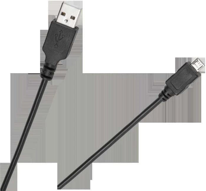 Cabletech USB - micro USB kabelis 1.8m Juodas