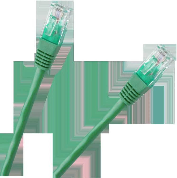 Cabletech Oem Patchcord UTP 8c kabelis CCA 1.5m Žalias