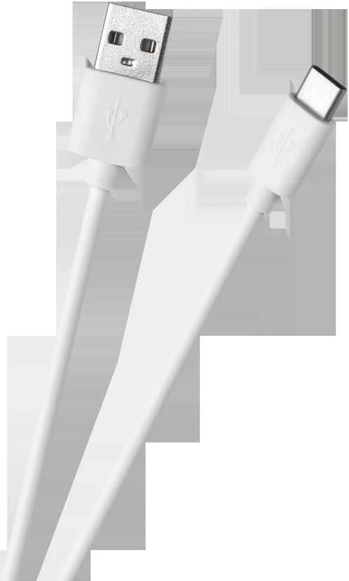 Oem USB - USB C kabelis 1m Baltas