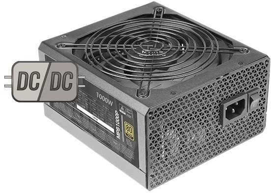 Tacens Mars Gaming MPB1000P maitinimo blokas 1000 W 24 kontaktų ATX ATX Juodas
