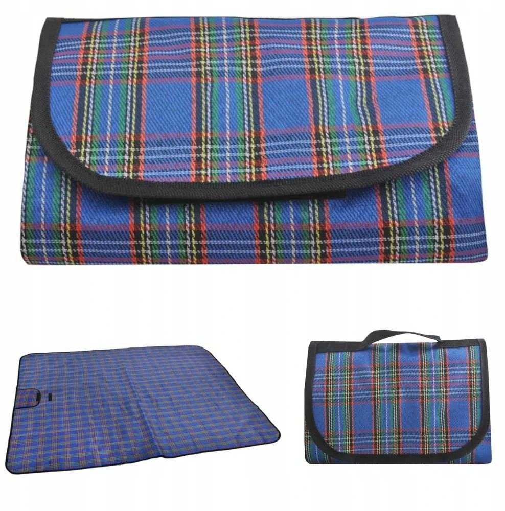 Malatec Iškylų kilimėlis 145x180 mėlyna