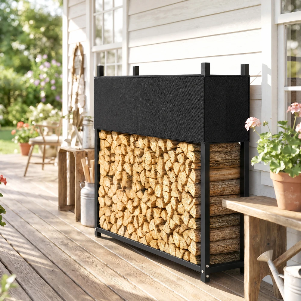 Malkų stovas su 600D Oxford uždangalu, iki 250 kg, juodas, 106 x 25 x 113 cm