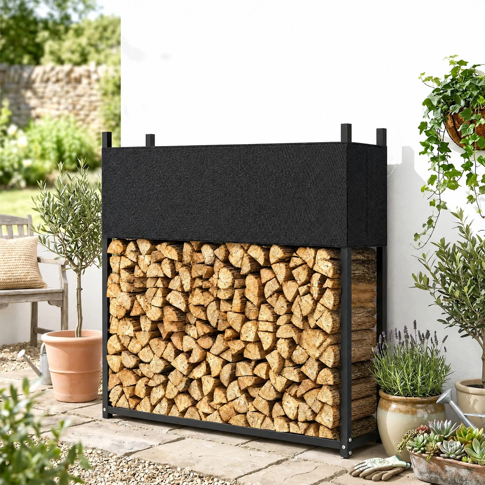 Malkų stovas su 600D Oxford uždangalu, iki 250 kg, juodas, 106 x 25 x 113 cm