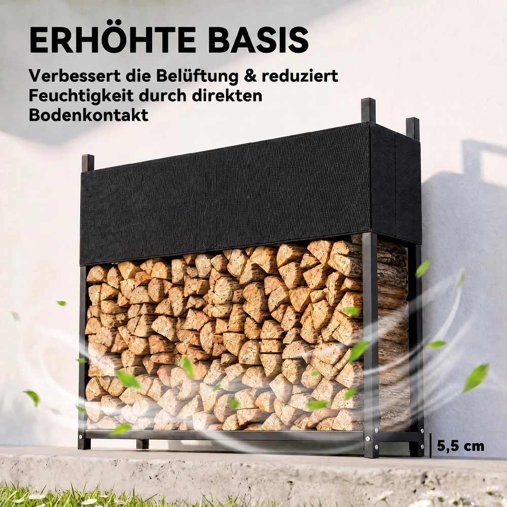 Malkų stovas su 600D Oxford uždangalu, iki 250 kg, juodas, 106 x 25 x 113 cm
