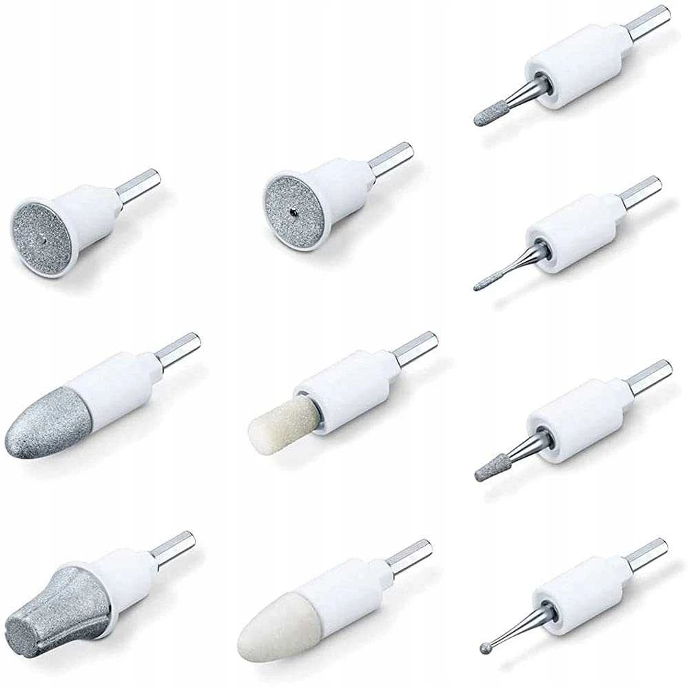 Manikiūro dildžių rinkinys Beurer Replacement attachments for manicure and pedicure set MP 64