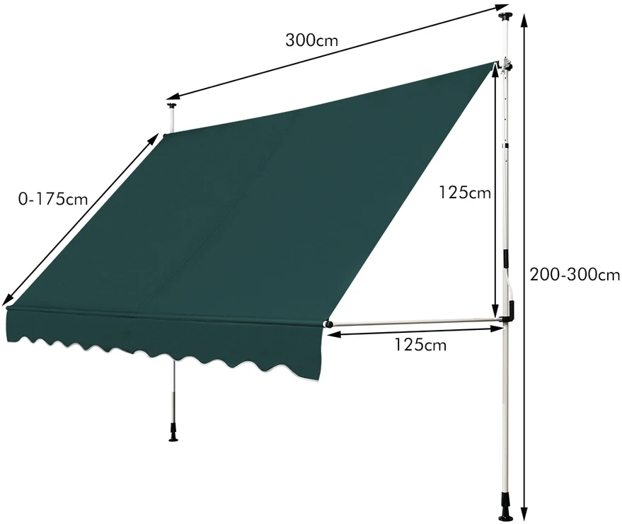 Markizė 300 x 120 cm