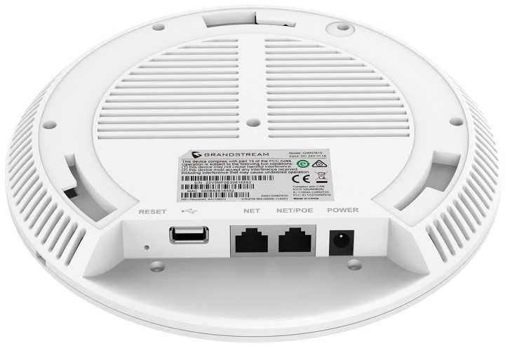 Maršrutizatorius Grandstream Networks GWN7600LR bevielis prieigos taškas 867 Mbit/s Baltas Power over Ethernet (PoE)