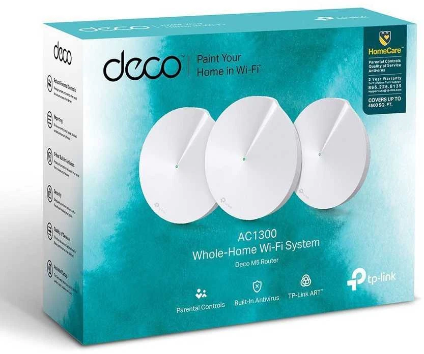 Maršrutizatorius TP-Link Deco M5 (3-Pack)