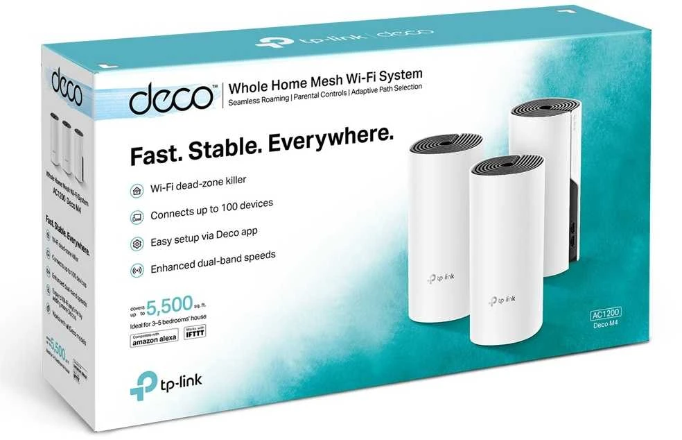 Maršrutizatorius TP-Link Deco M4 (3-Pack)