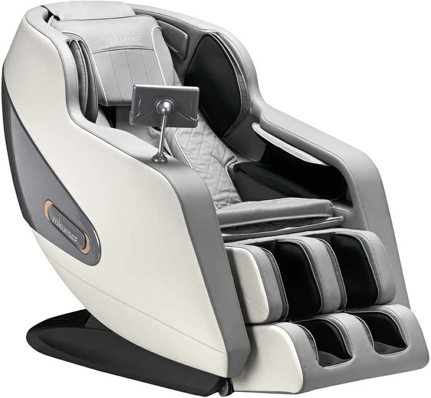 Activeshop Masažinis krėslas Sakura Comfort Plus 806 Pilkas