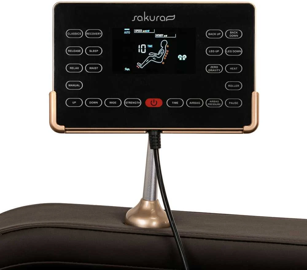 Activeshop Masažinis krėslas Sakura Comfort Plus 806 Brown