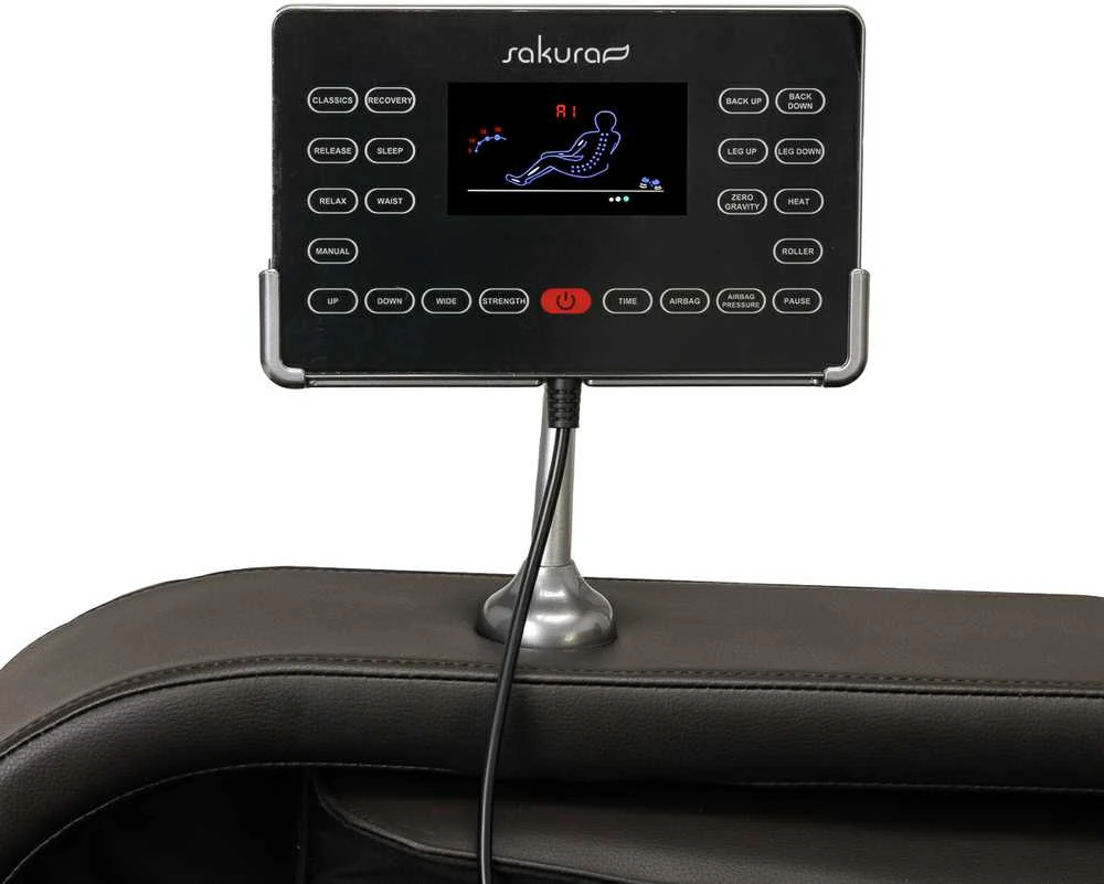Activeshop Masažinis krėslas Sakura Comfort Plus 806 Juodas