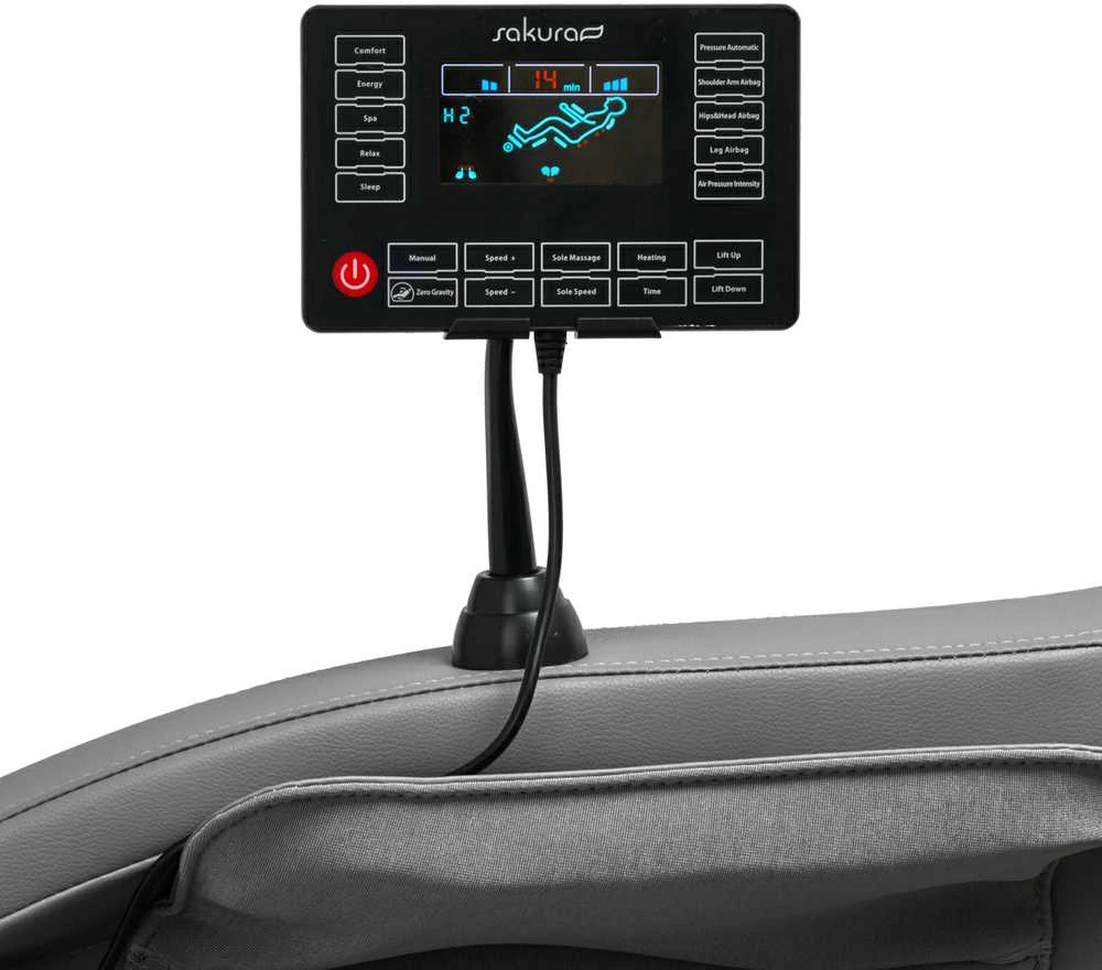 Activeshop Masažinis krėslas Sakura 305 Pilkas