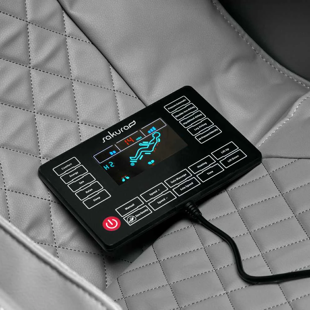 Activeshop Masažinis krėslas Sakura 305 Pilkas