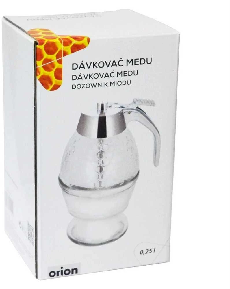 Orion Medaus dozatorius stiklinis 250 ml