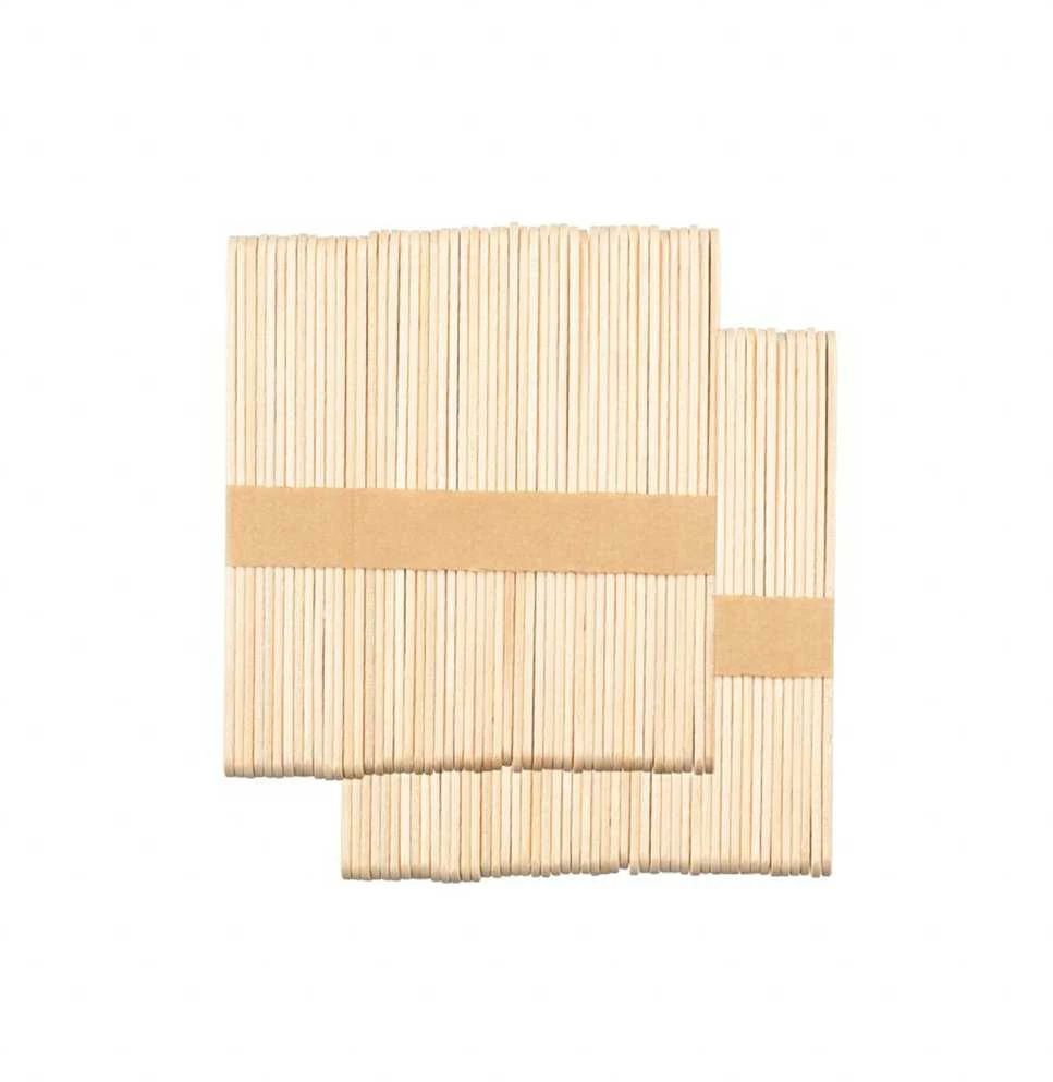 Activeshop Medinės mentelės, 114x10x2mm, 100 vnt.