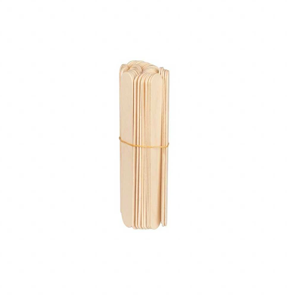 Activeshop Medinės mentelės, 150x18x1.8mm, 50vnt.