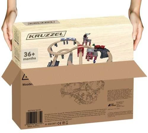 Medinis geležinkelis - Kruzzel traukinys 22754