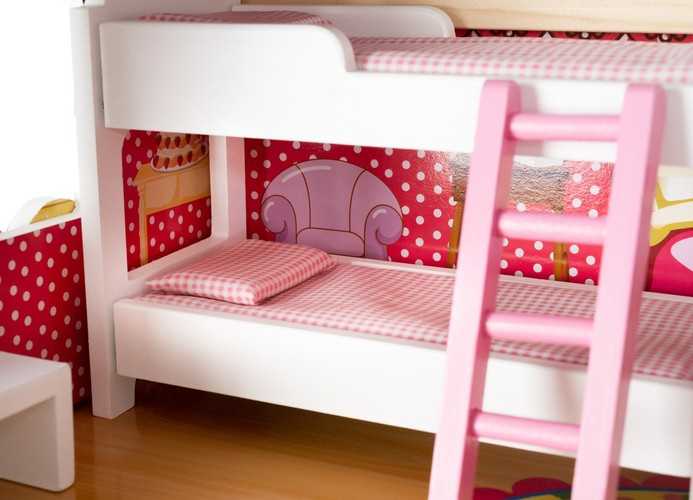Kruzzel Wooden dollhouse - villa D11252