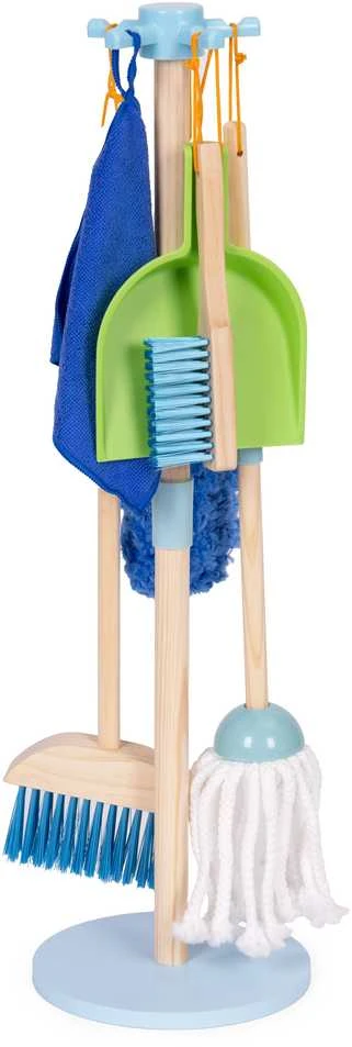 Medinis valymo rinkinys ECOTOYS, 7 dalys