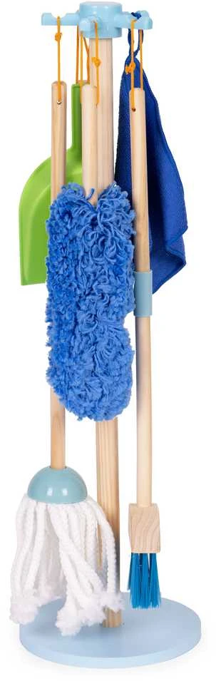 Medinis valymo rinkinys ECOTOYS, 7 dalys