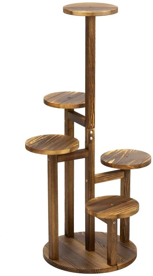 Springos Medinis vazonų stovas 87 x 33 cm