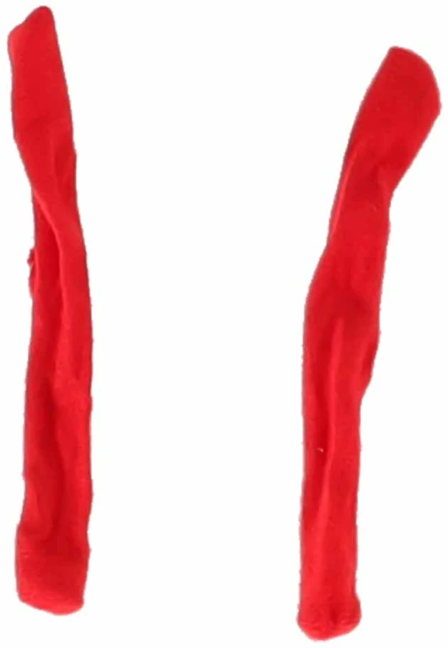 Medžiaginė lėlė su aprengimo elementais, 46 × 33 × 11 cm