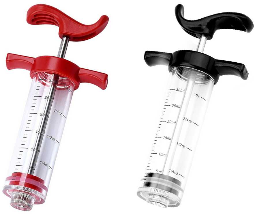 Mėsos švirkštas su trimis adatomis 30 ml