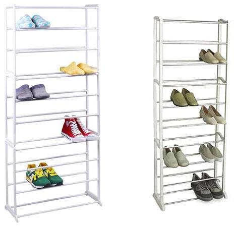 Metal shoe rack 30 pairs cabinet shoe rack, žema kaina | Varle.lt