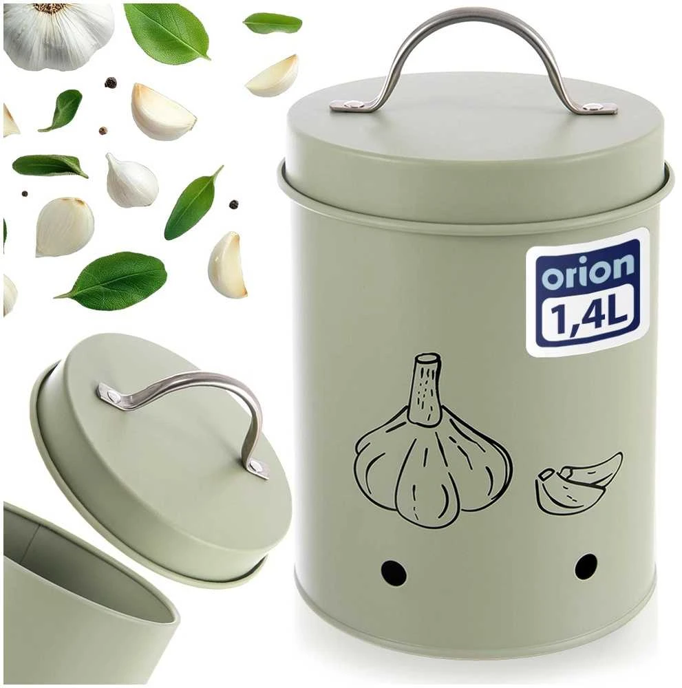 Orion Metalinė talpykla Daržovėms ir Vaisiams 1,4L Žalia