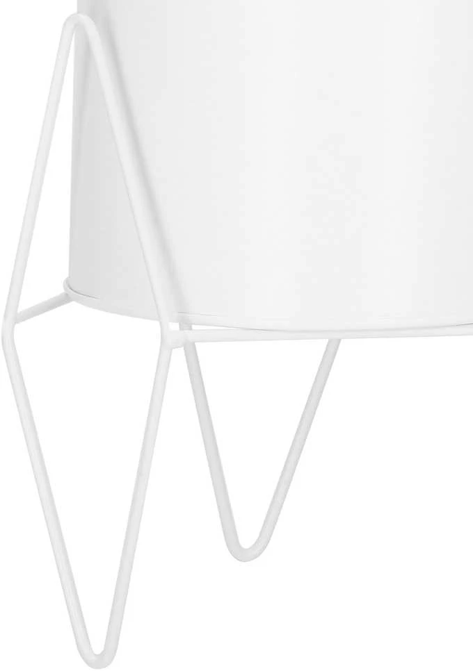 Springos Metalinė gėlių lentyna GA0163, balta