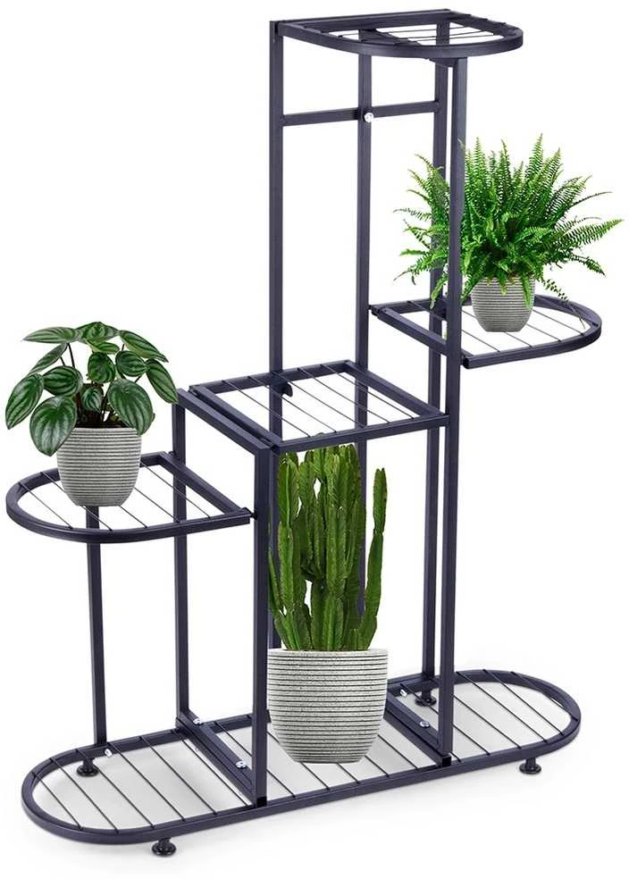 Metalinė gėlių lentyna Vilde 5 lygių 69,5x23,5x84,5 cm