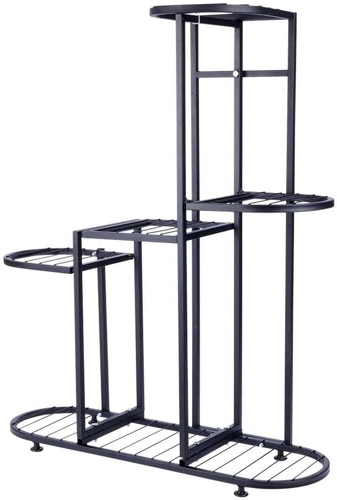 Metalinė gėlių lentyna Vilde 5 lygių 69,5x23,5x84,5 cm
