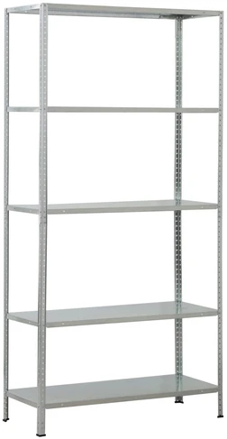 Metalinė sandėliavimo lentyna - stelažas HATIS, 180x90x30 cm, 40 kg