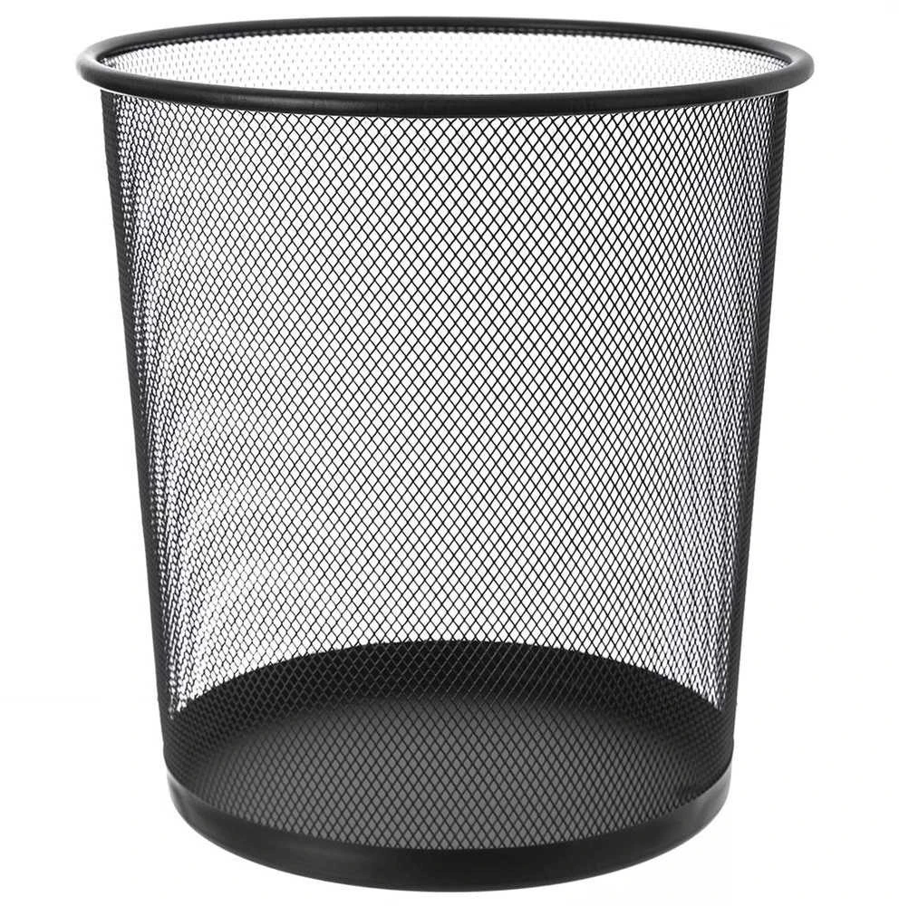 Orion Šiukšlių dėžė 6L metalinė juoda 26x28 cm