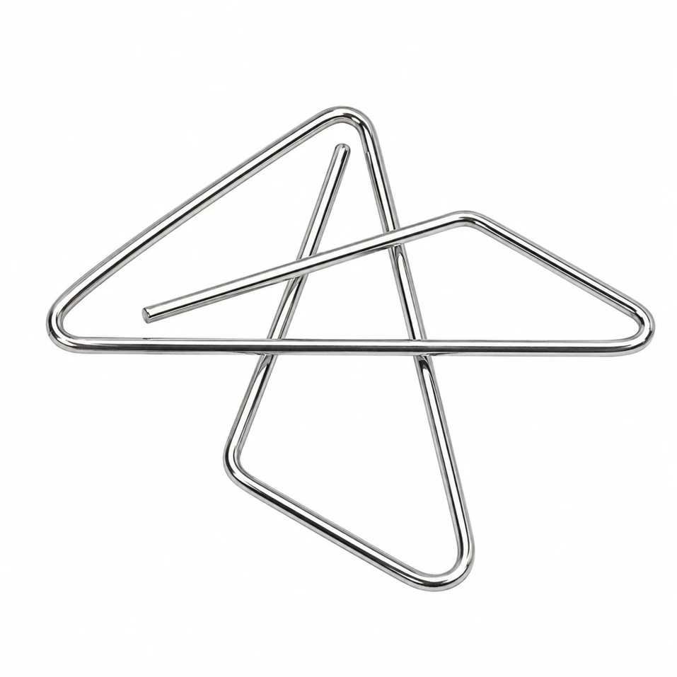 Lean Metalinės drugelio formos sąvaržėlės, sidabrinės, 32 mm, 50 vnt.